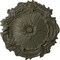 Ekena Millwork Plymouth Ceiling Medallion (Fits Canopies up to 1 5/8"), 16 3/4"OD x 1 3/8"P, Witch Hazel CM16PLWHF - alternate 1